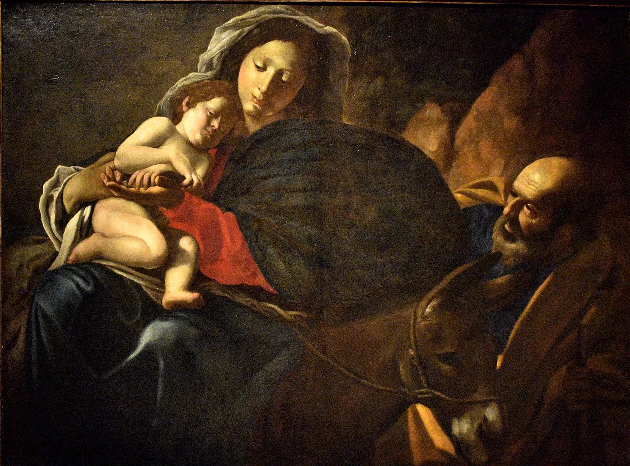 Fuga in Egitto - Museo di Capodimonte